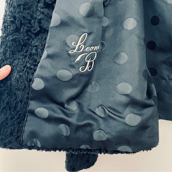 Vintage Leona B. Black Fur Jacket - Picture 5 of 5